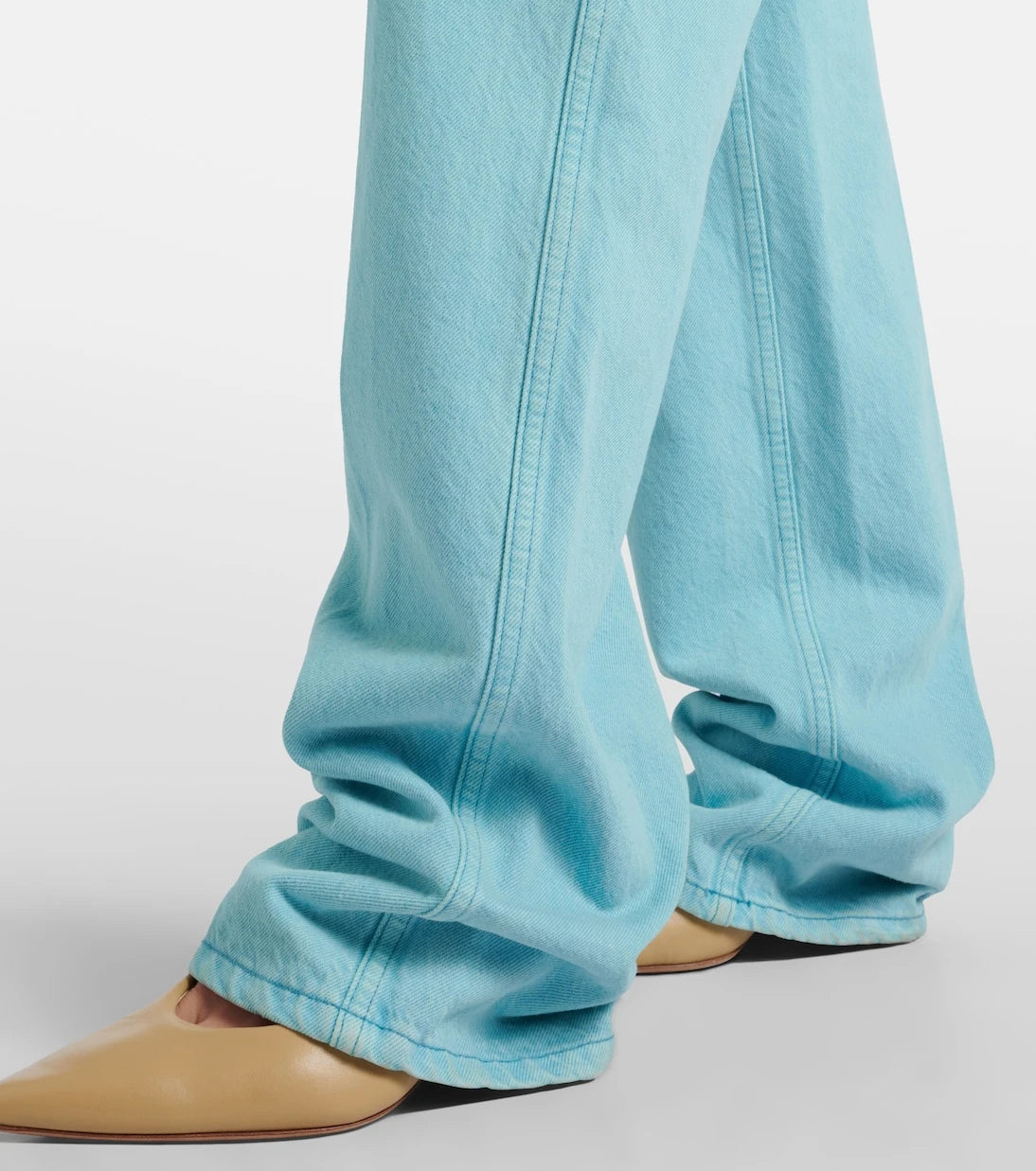 Chloé - High-rise straight jeans