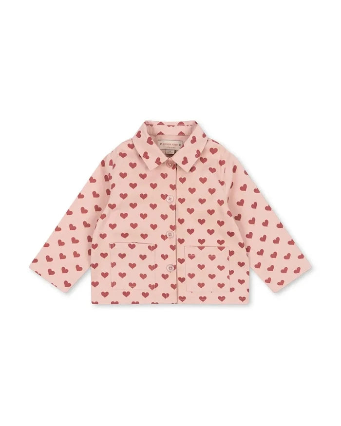 Konges Sløjd FEN SHIRT JACKET GOTS Çocuk Pamuk Ceket
