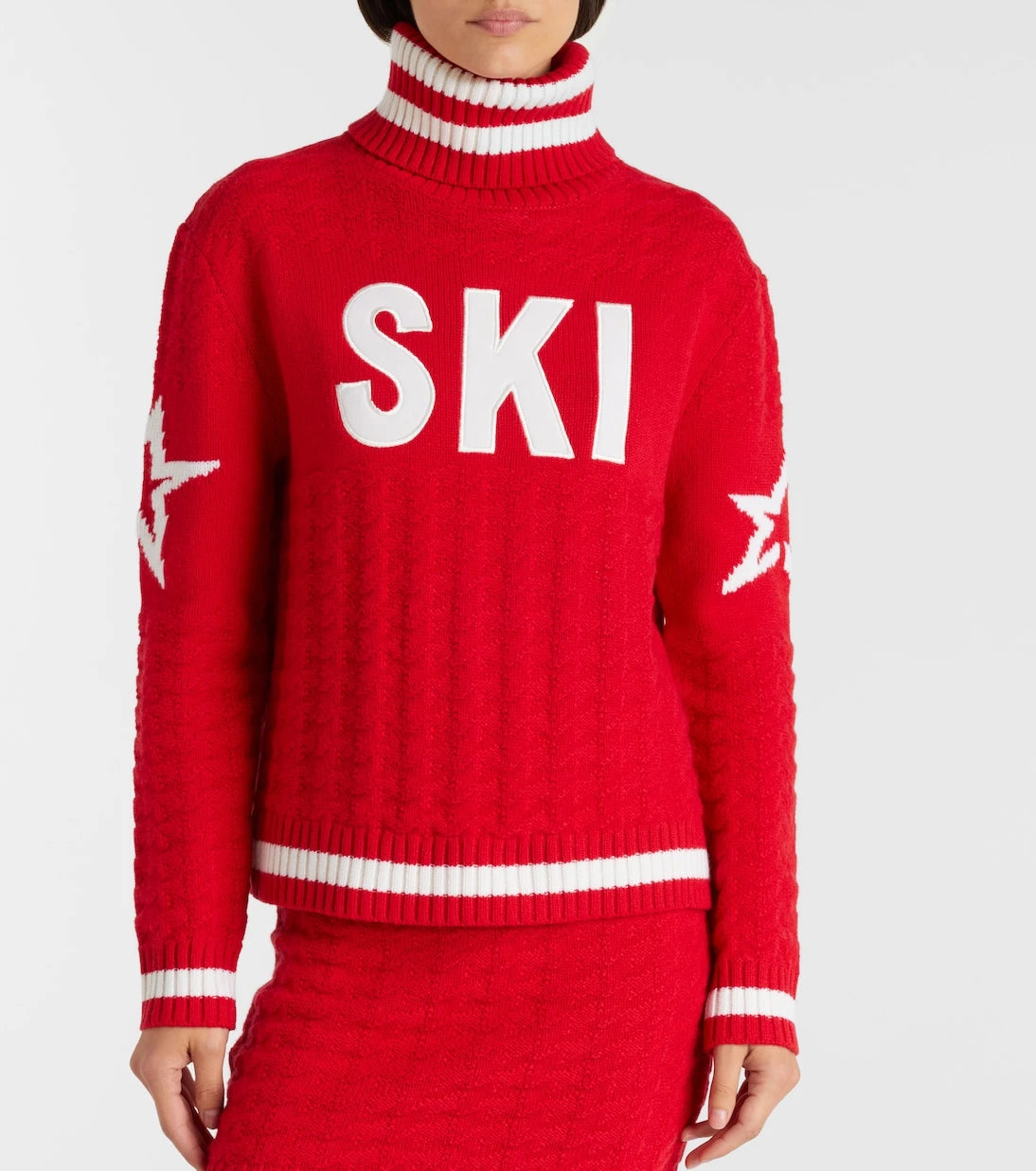 Perfect Moment - Glacier wool turtleneck sweater