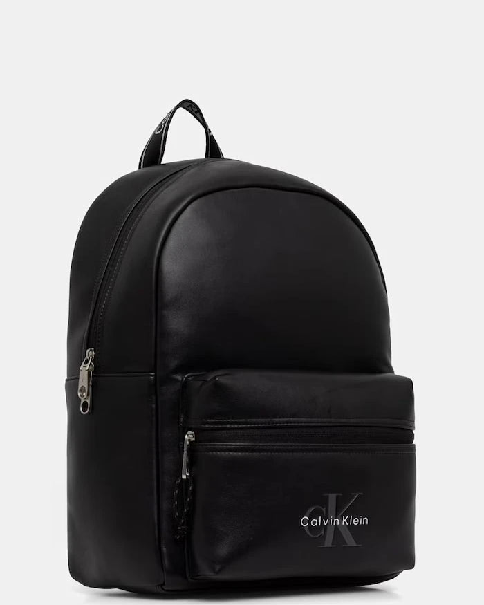 Calvin Klein erkek suni deri şehir sırt çantası