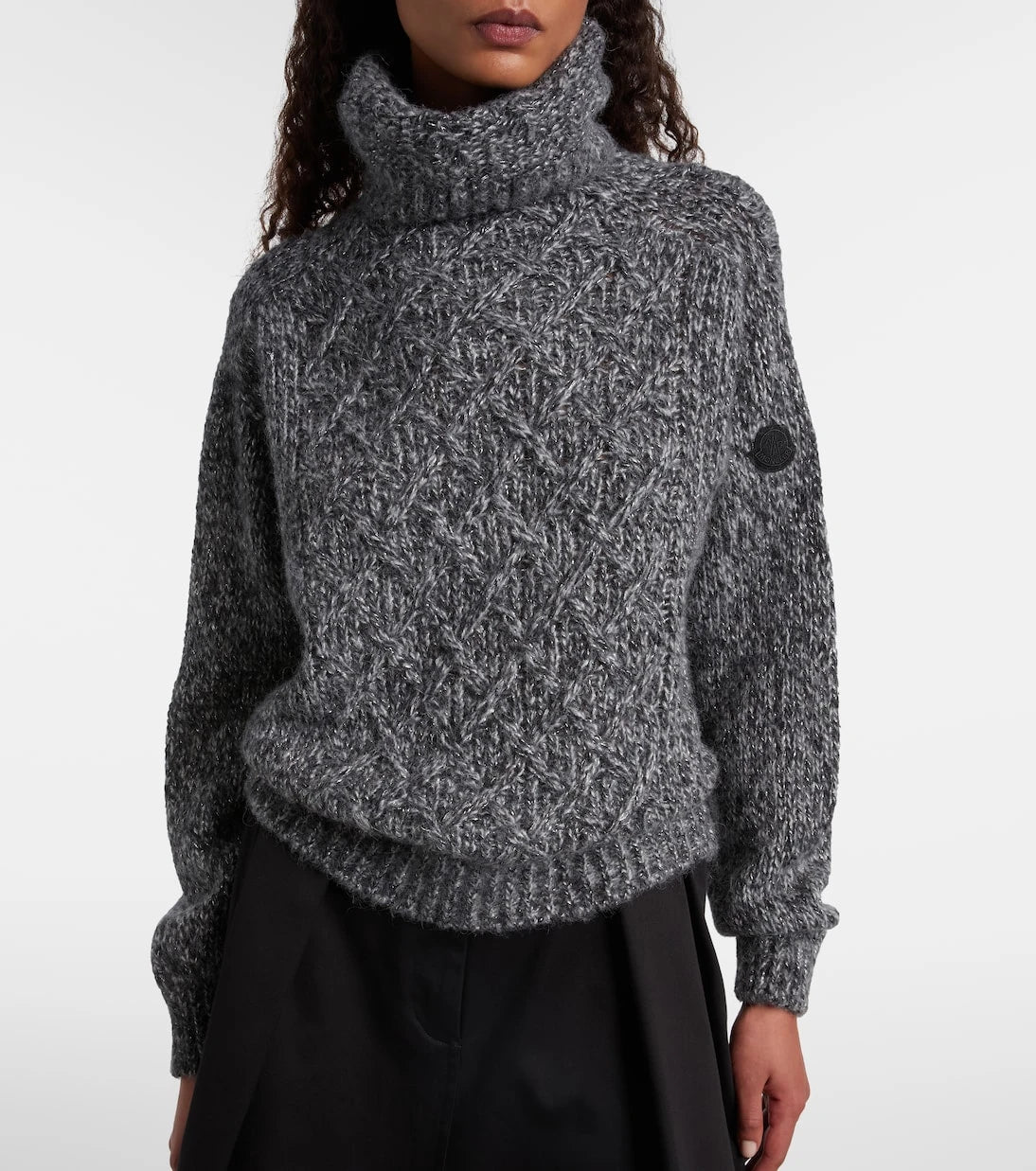 Moncler - Alpaca-blend turtleneck sweater
