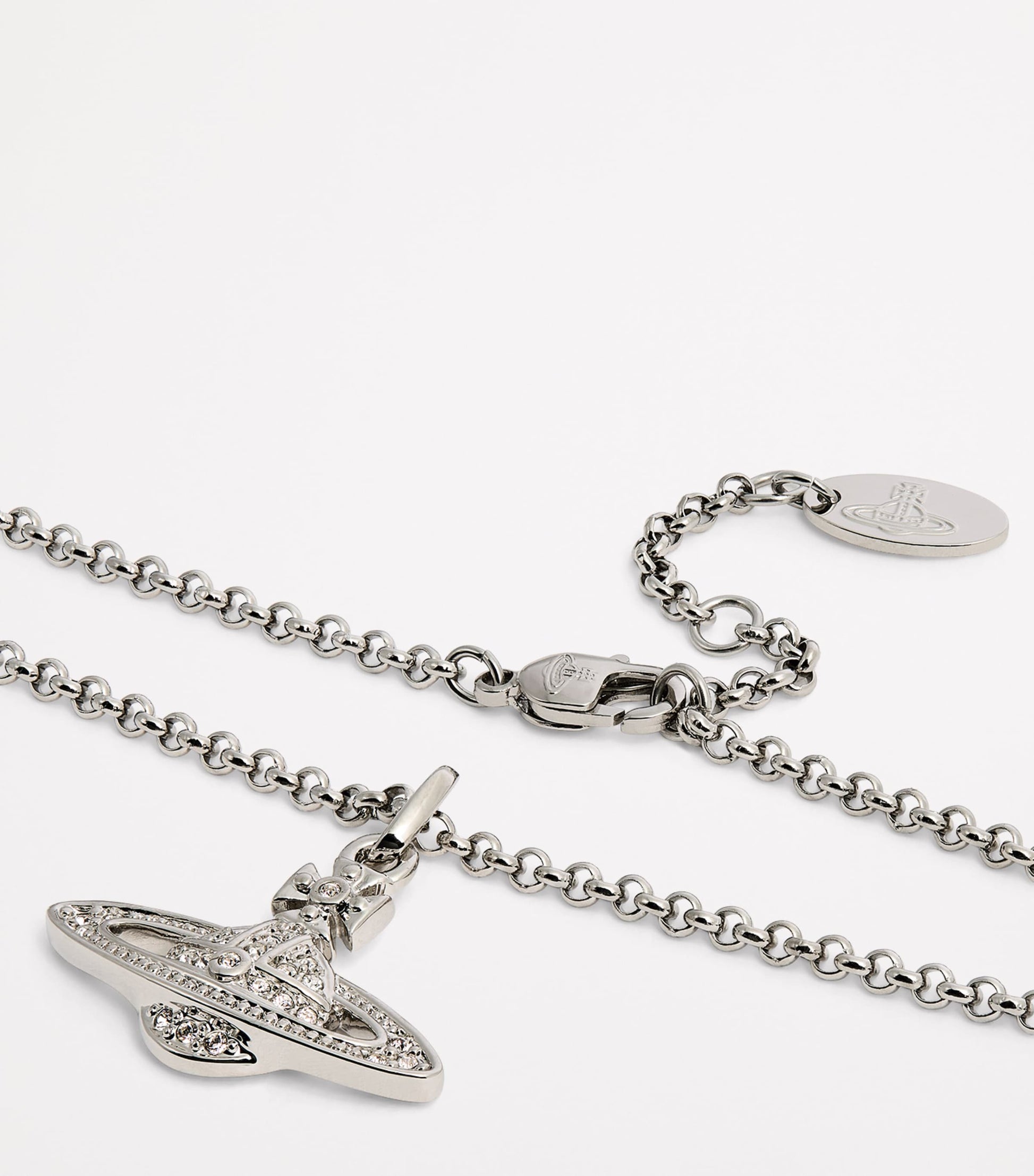 Mini Bas Relief Orb Necklace