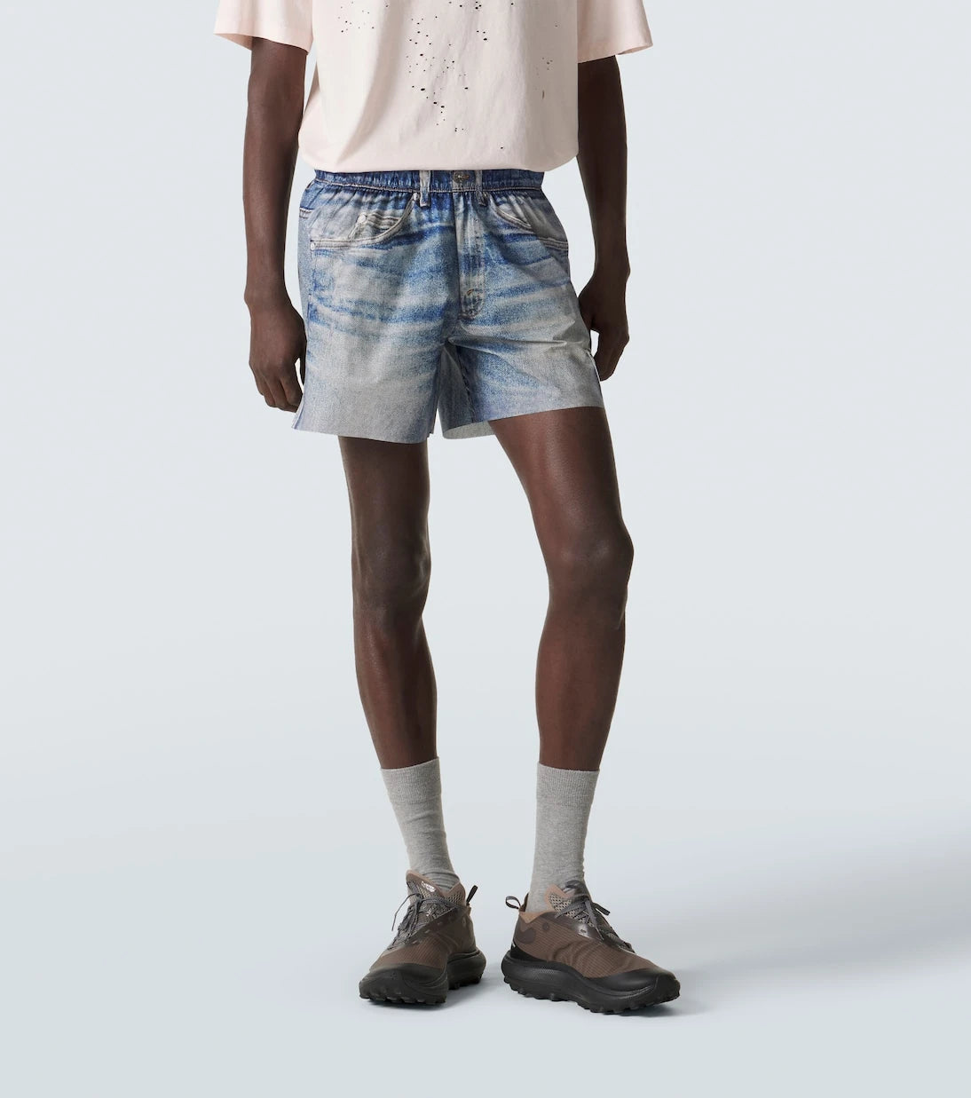 Satisfy - PeaceShell 5" trompe l'œil shorts