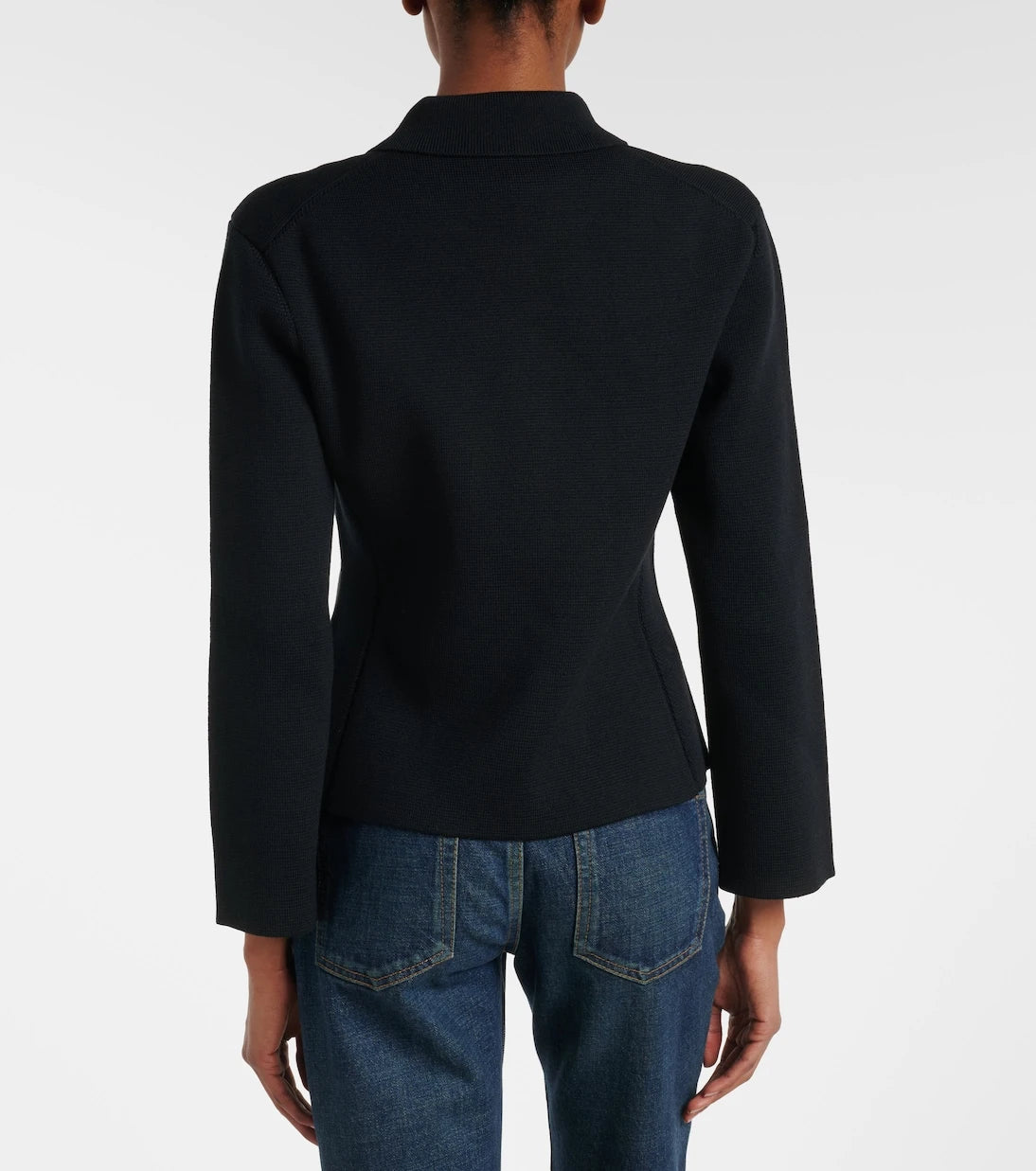 Saint Laurent - Waffle-knit wool cardigan
