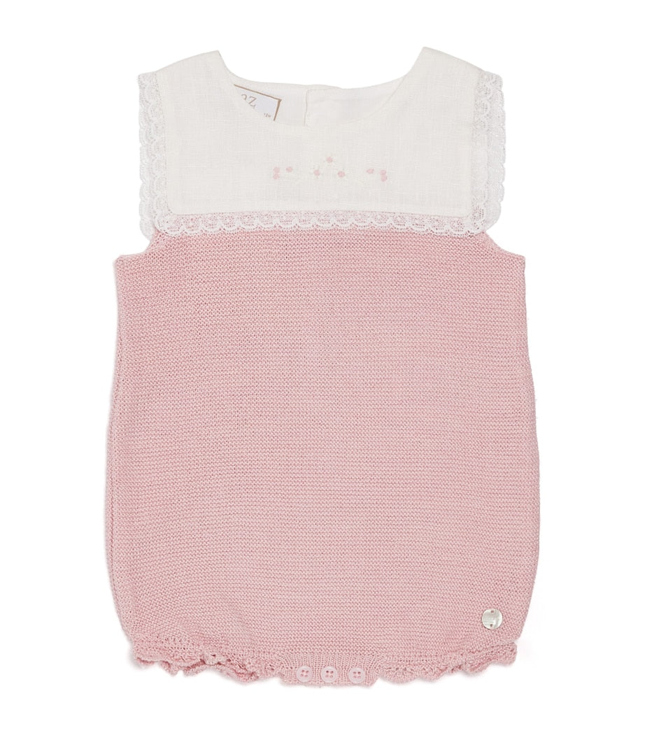 Cotton Alegra Knitted Bodysuit (1-12 Months)