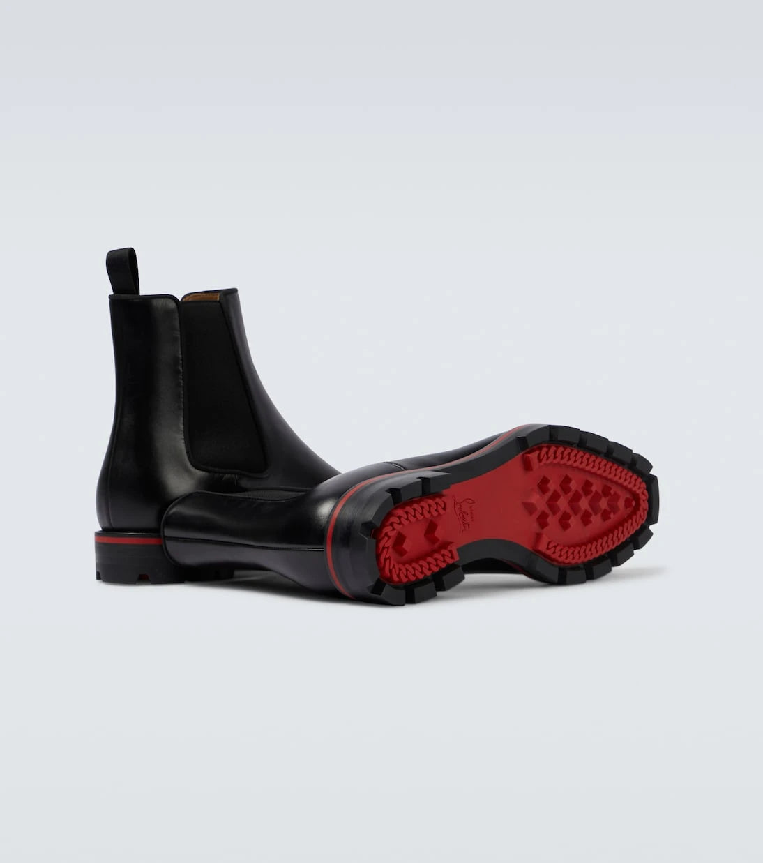 Christian Louboutin - حذاء تشيلسي Melon من الجلد