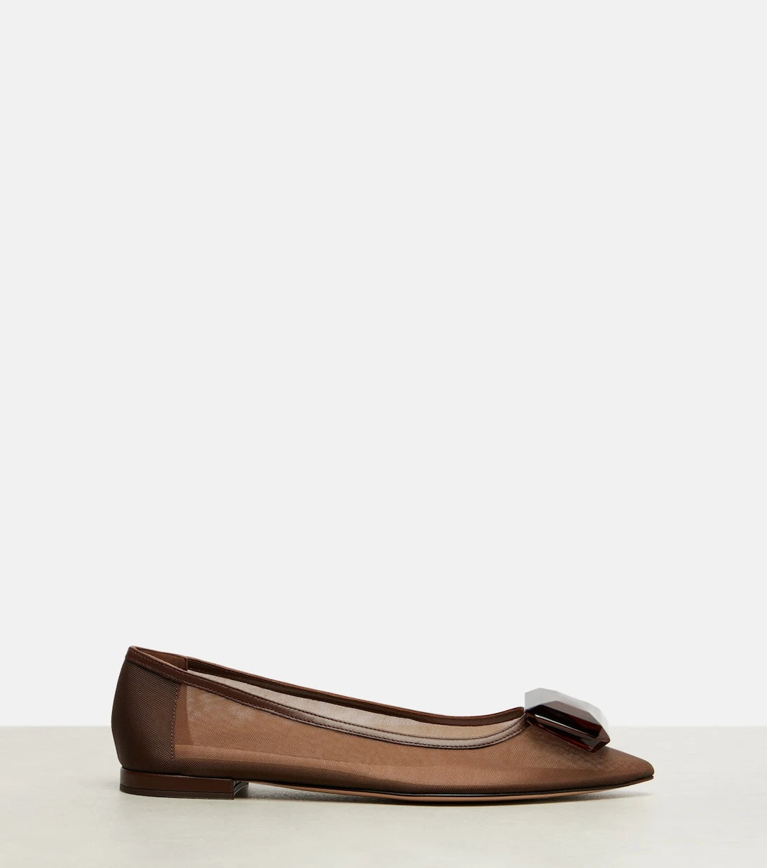 Gianvito Rossi - Jaipur embellished ballet flats