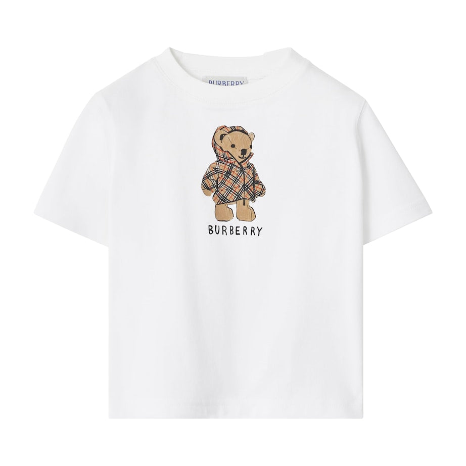 Burberry Kids Cotton Puffer Bear T-Shirt (6-36 Months)