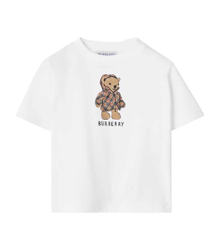 Burberry Kids Cotton Puffer Bear T-Shirt (6-36 Months)