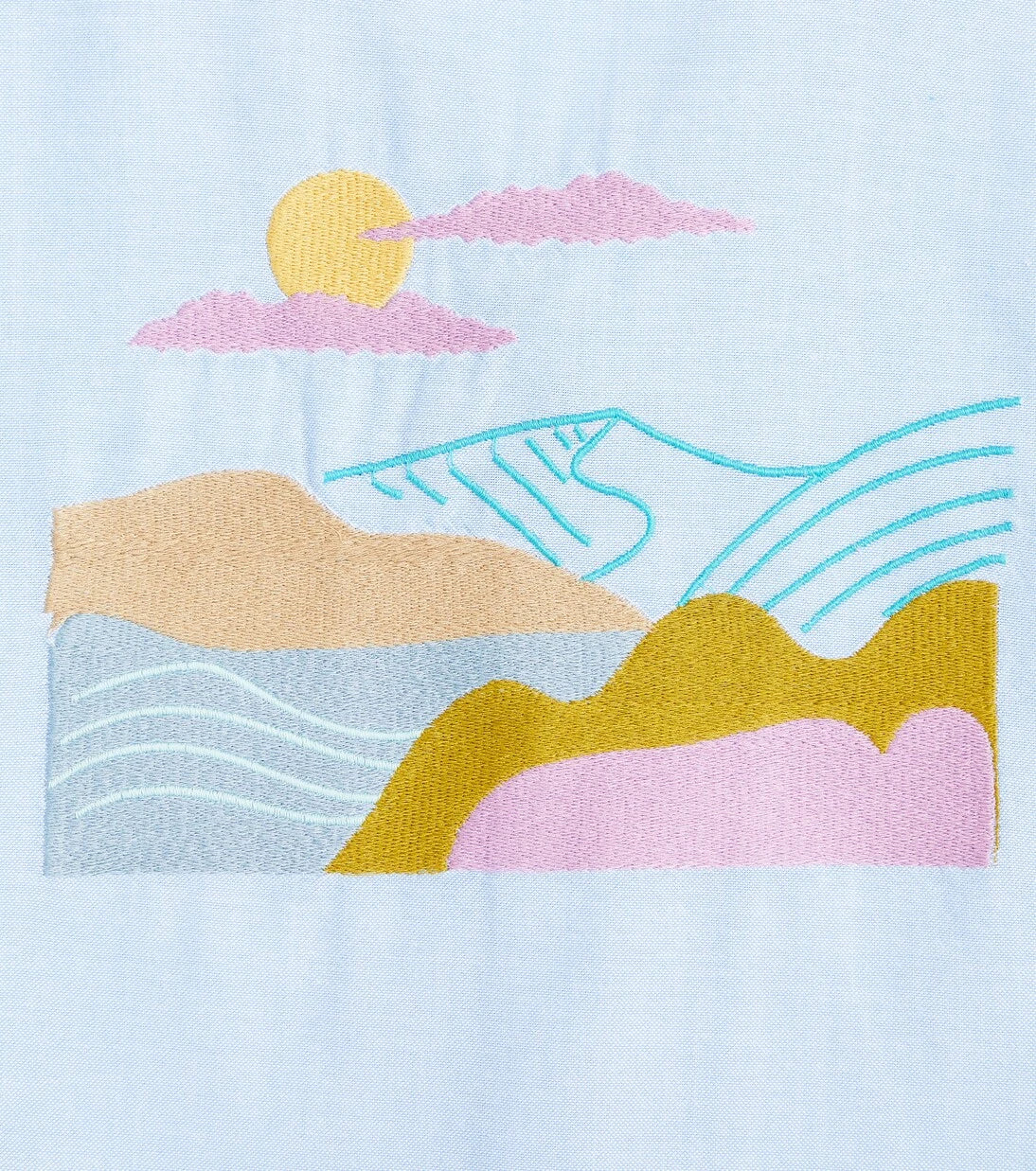 Louise Misha - Lov embroidered cotton shirt