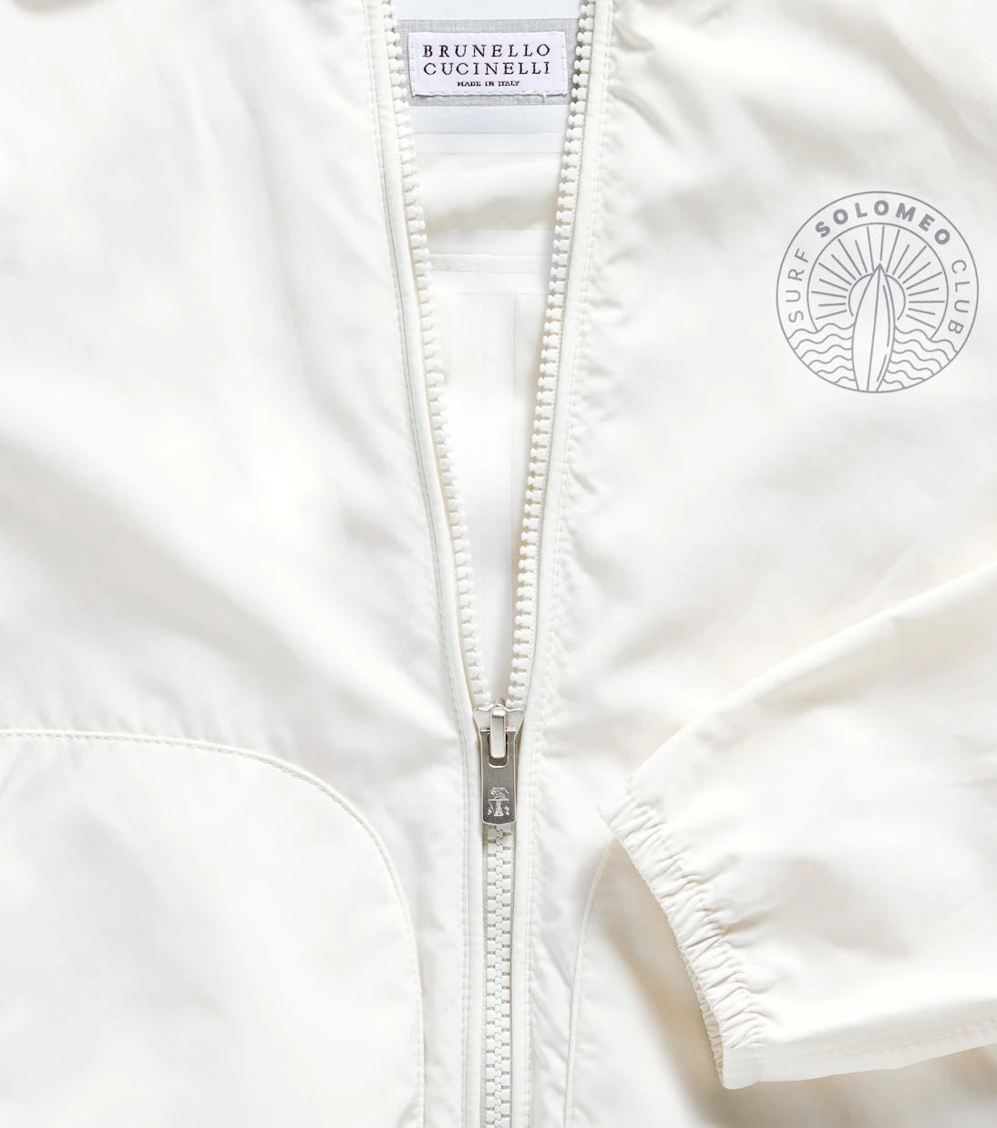 Brunello Cucinelli Kids - Logolu rüzgarlık