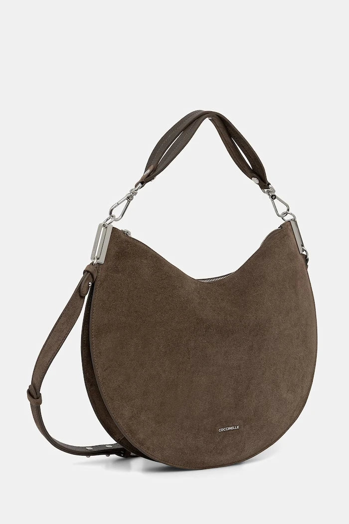 Coccinelle kadın crossbody süet çanta COCCINELLESUNUP SUEDE