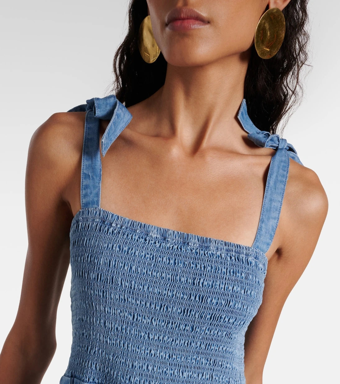 Veronica Beard - Tola tiered cotton-blend midi dress