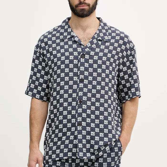 HUGO плажна риза мъжка BEACH SHIRT RELAXED