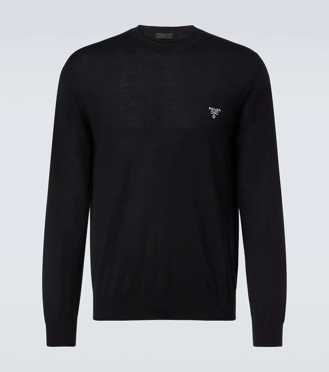 Prada - Logo virgin wool sweater