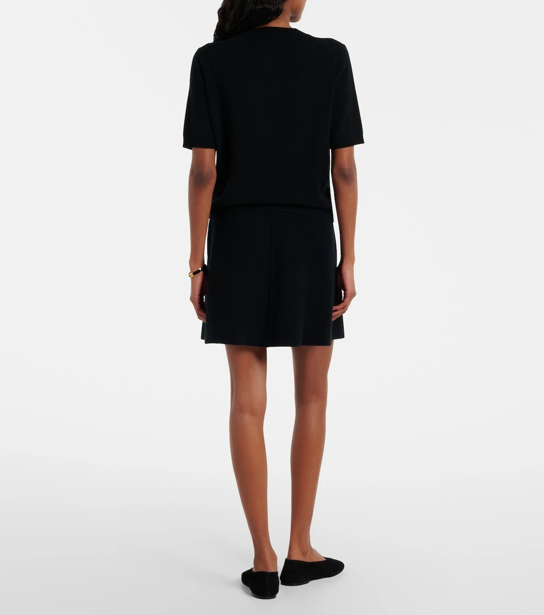 Jardin des Orangers - Wool and cashmere miniskirt