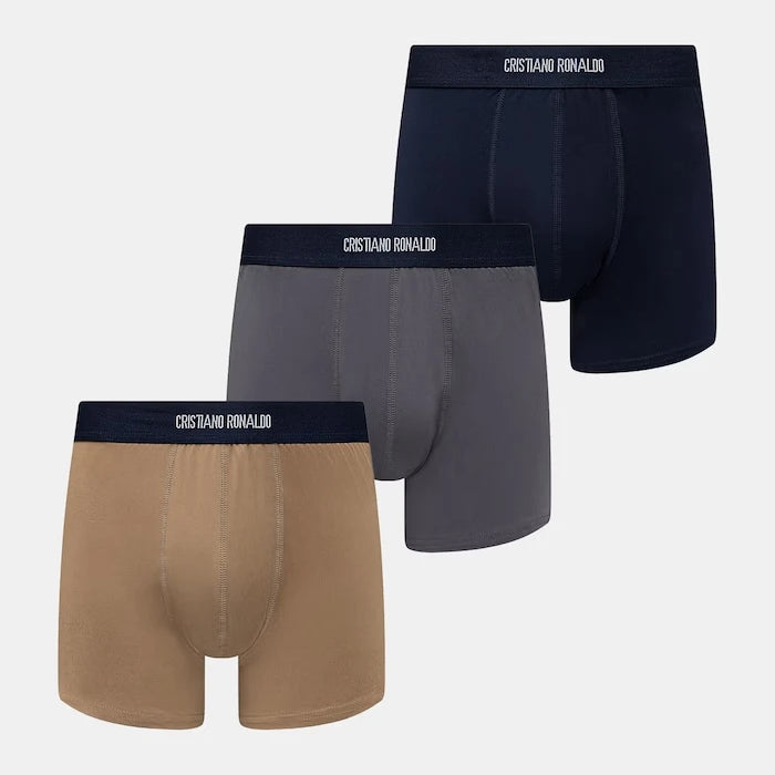 CR7 Cristiano Ronaldo Erkek Dar Boxer 3'lü