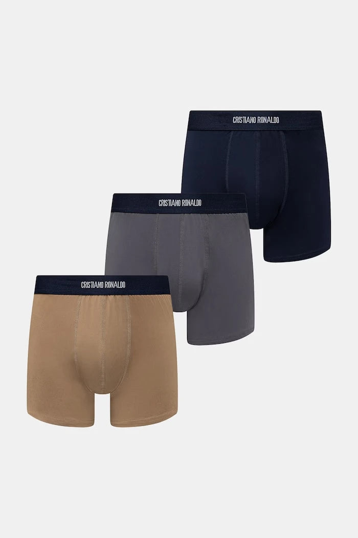 CR7 Cristiano Ronaldo Erkek Dar Boxer 3'lü