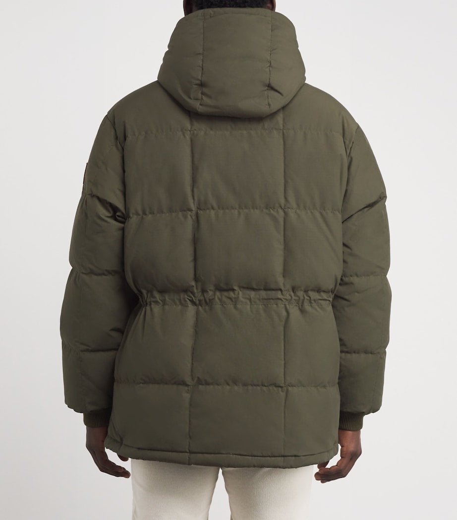 Polo Ralph Lauren Green Down-Filled Hartland Parka Coat