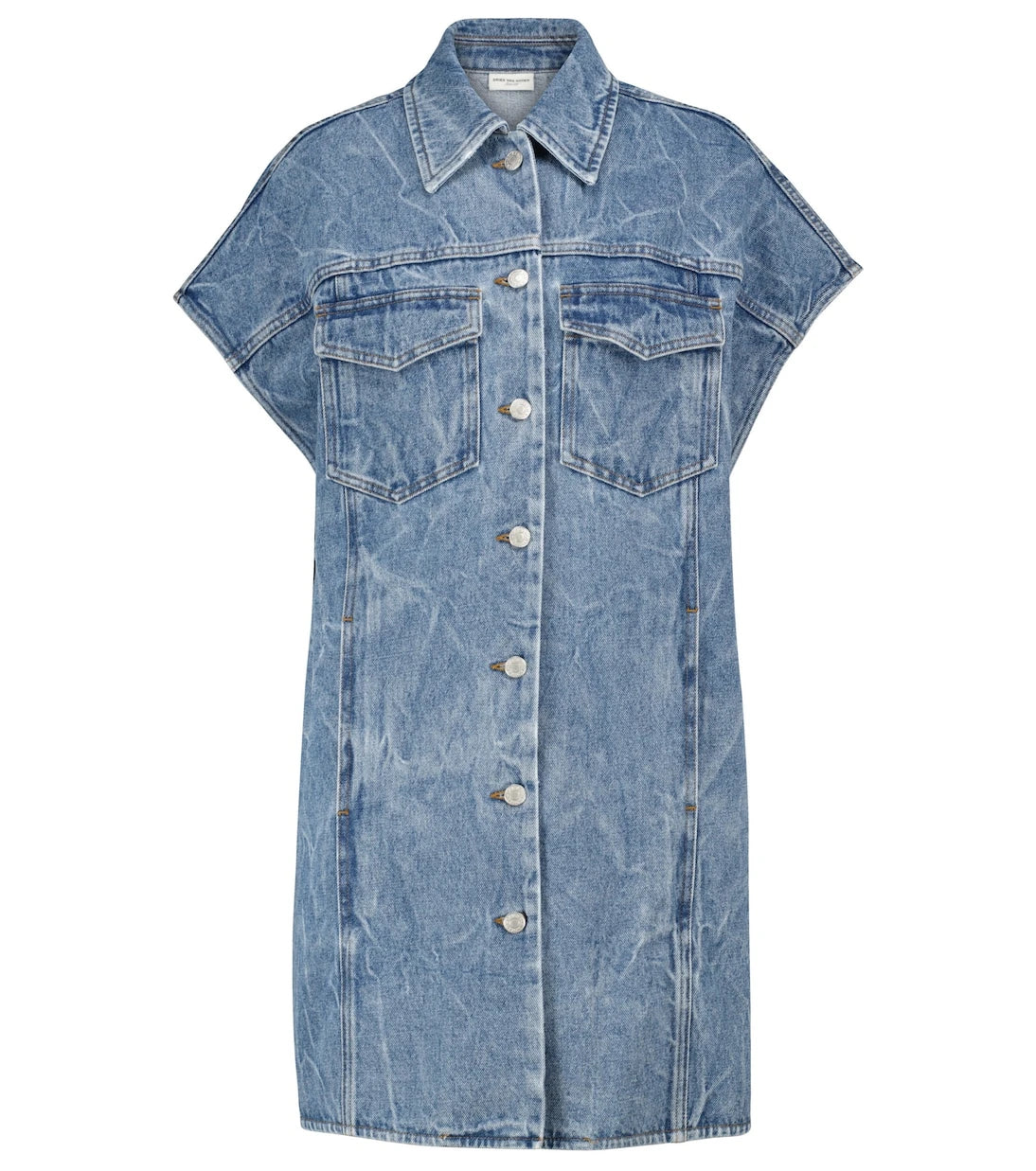 Dries Van Noten - Longline denim jacket