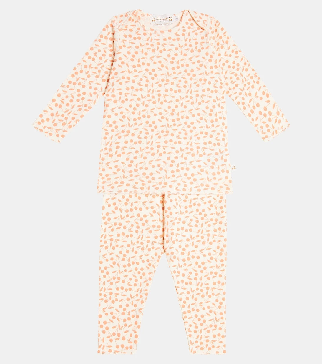 Bonpoint - Baby Timi cotton shirt and pants set