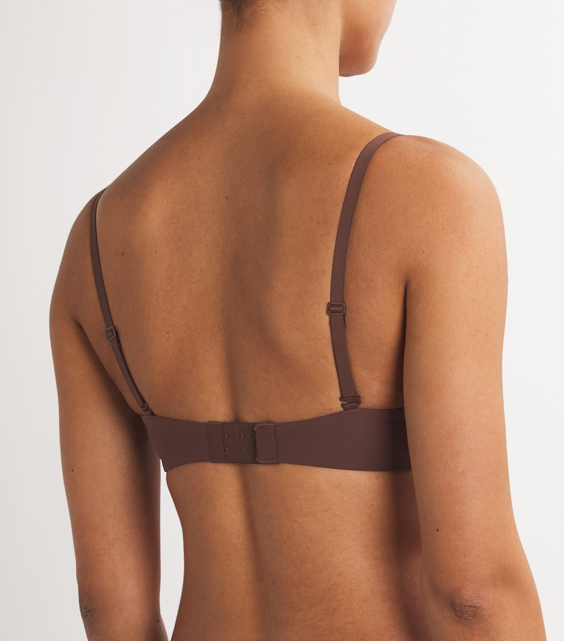 Skims Brown Fits Everybody Push-Up Demi Bra