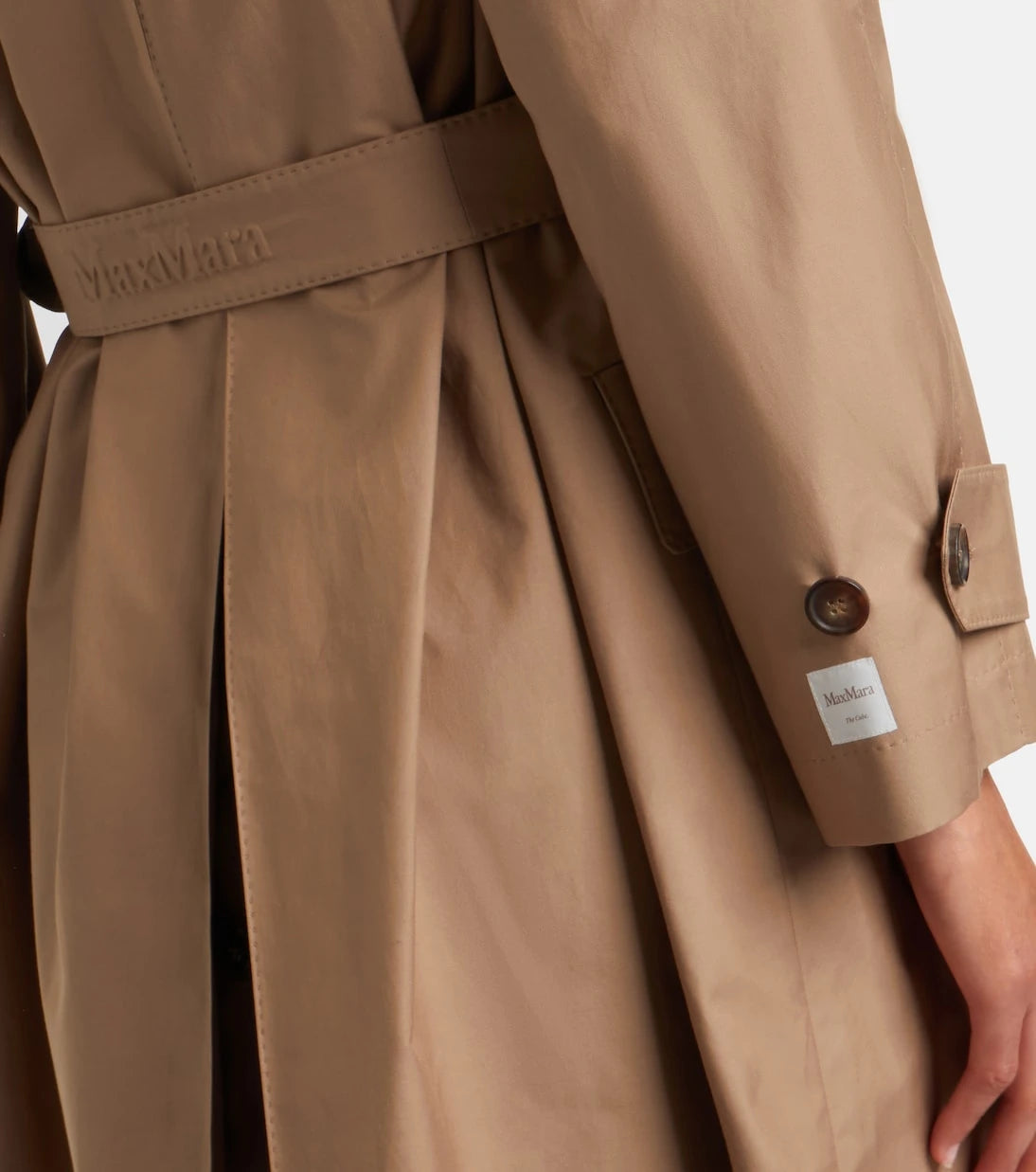 Max Mara - Alessio cotton-blend gabardine trench coat