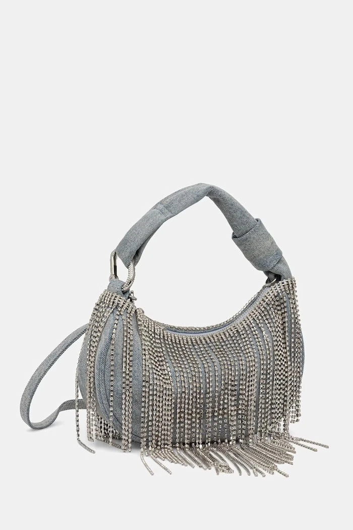 Juicy Couture denim kadın hobo çanta FIREFLIES