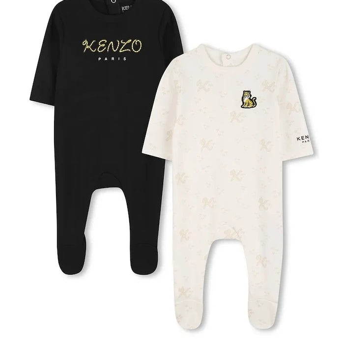 Kenzo Kids Bebek Pamuklu Tulum (2 adet)