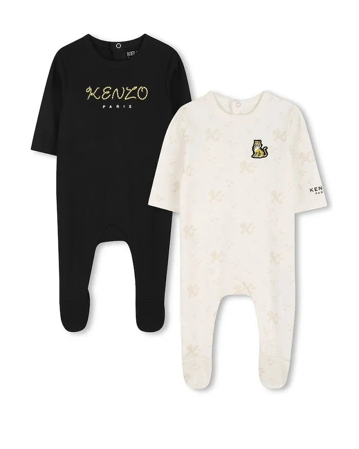 Kenzo Kids Bebek Pamuklu Tulum (2 adet)