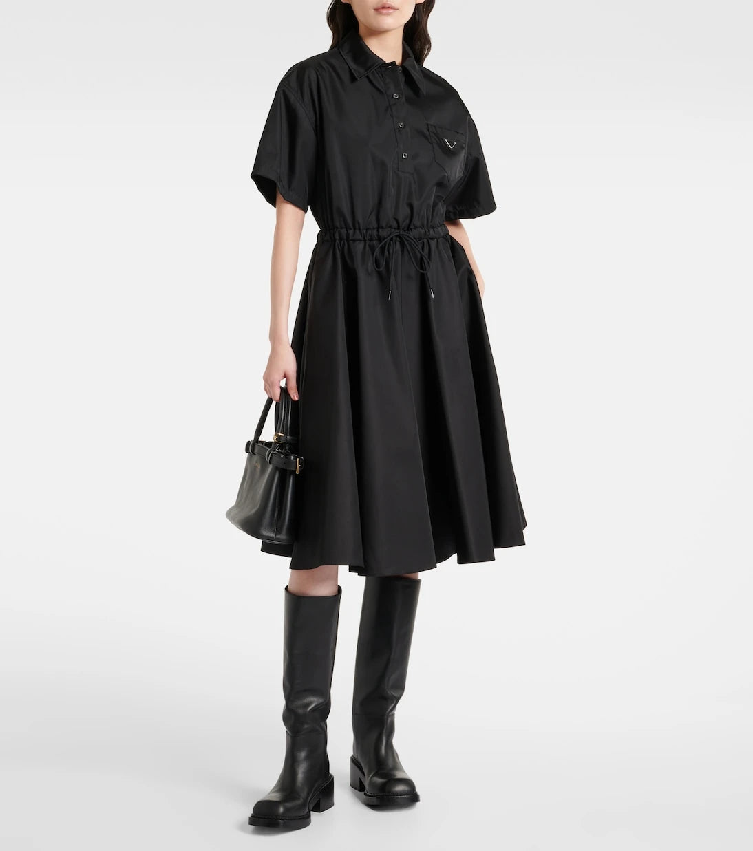 Prada - Re-Nylon midi dress