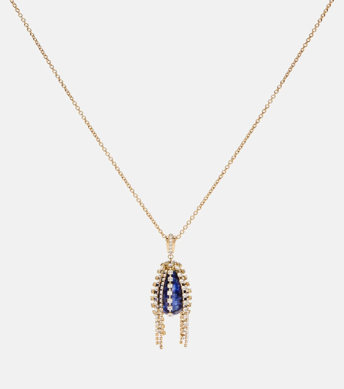 Chloé - Crystal-embellished pendant necklace