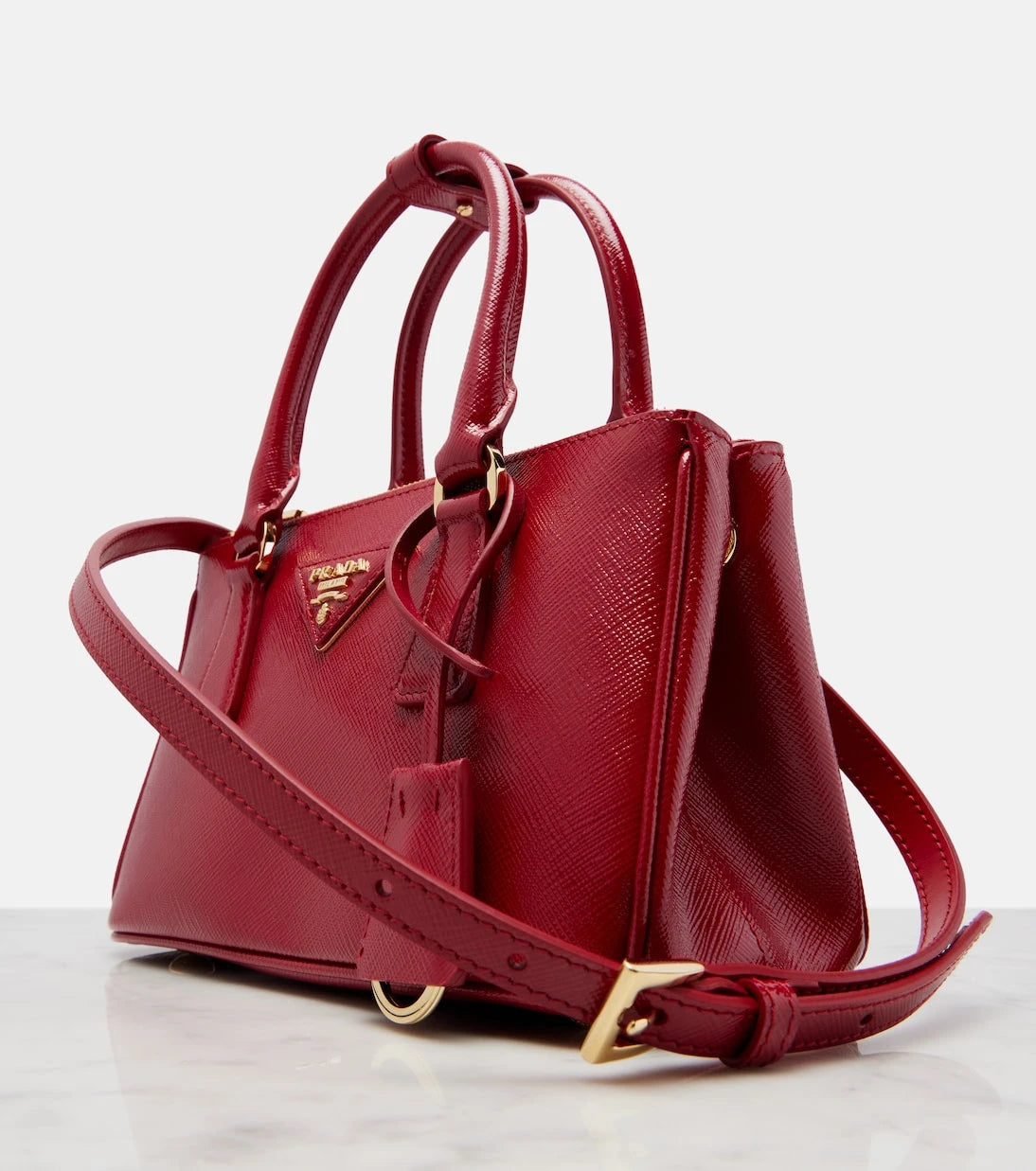 Prada - Prada Galleria Mini deri el çantası
