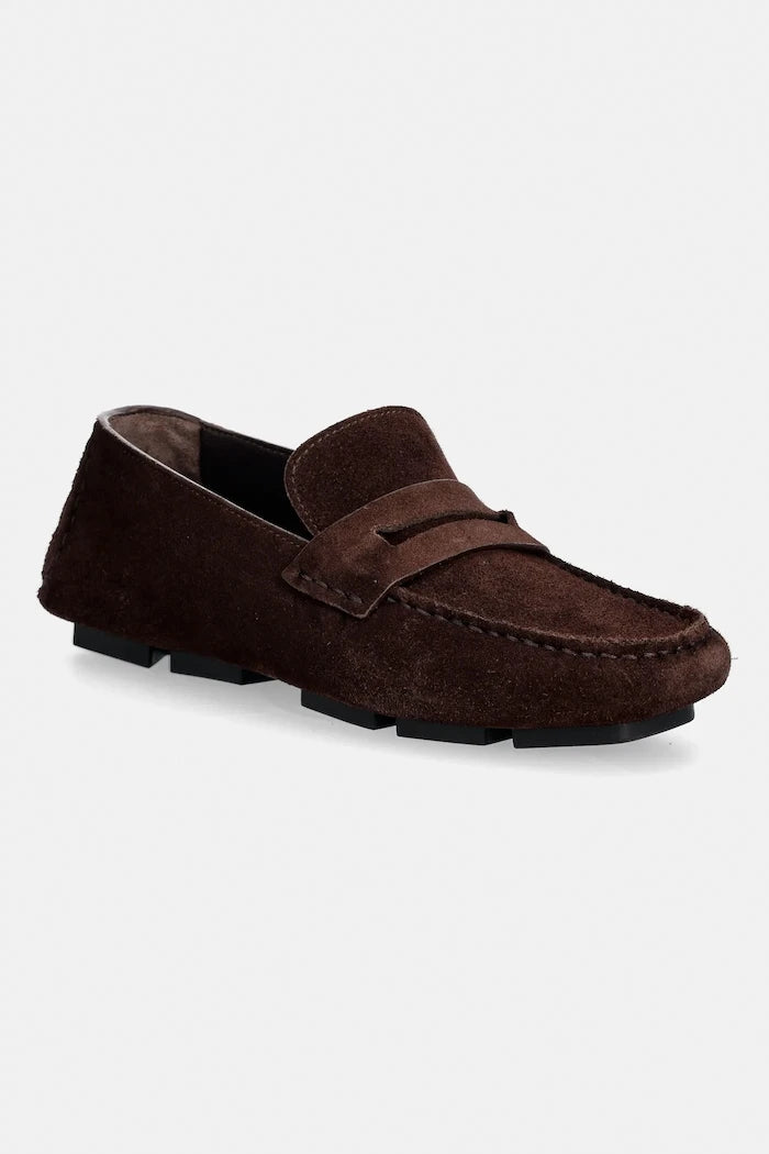 Calvin Klein SQUARE DRIVER SUEDE Süet Mokasen