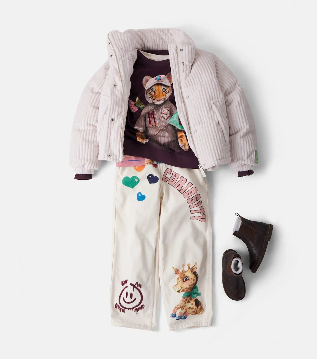 Molo - Maxi printed cotton jersey sweatshirt