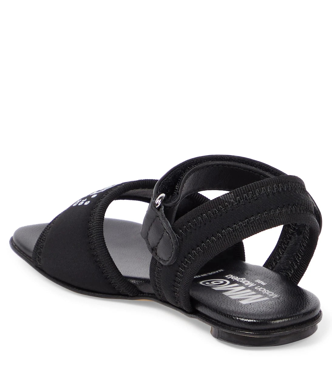 MM6 Maison Margiela Kids - Leather-trimmed sandals