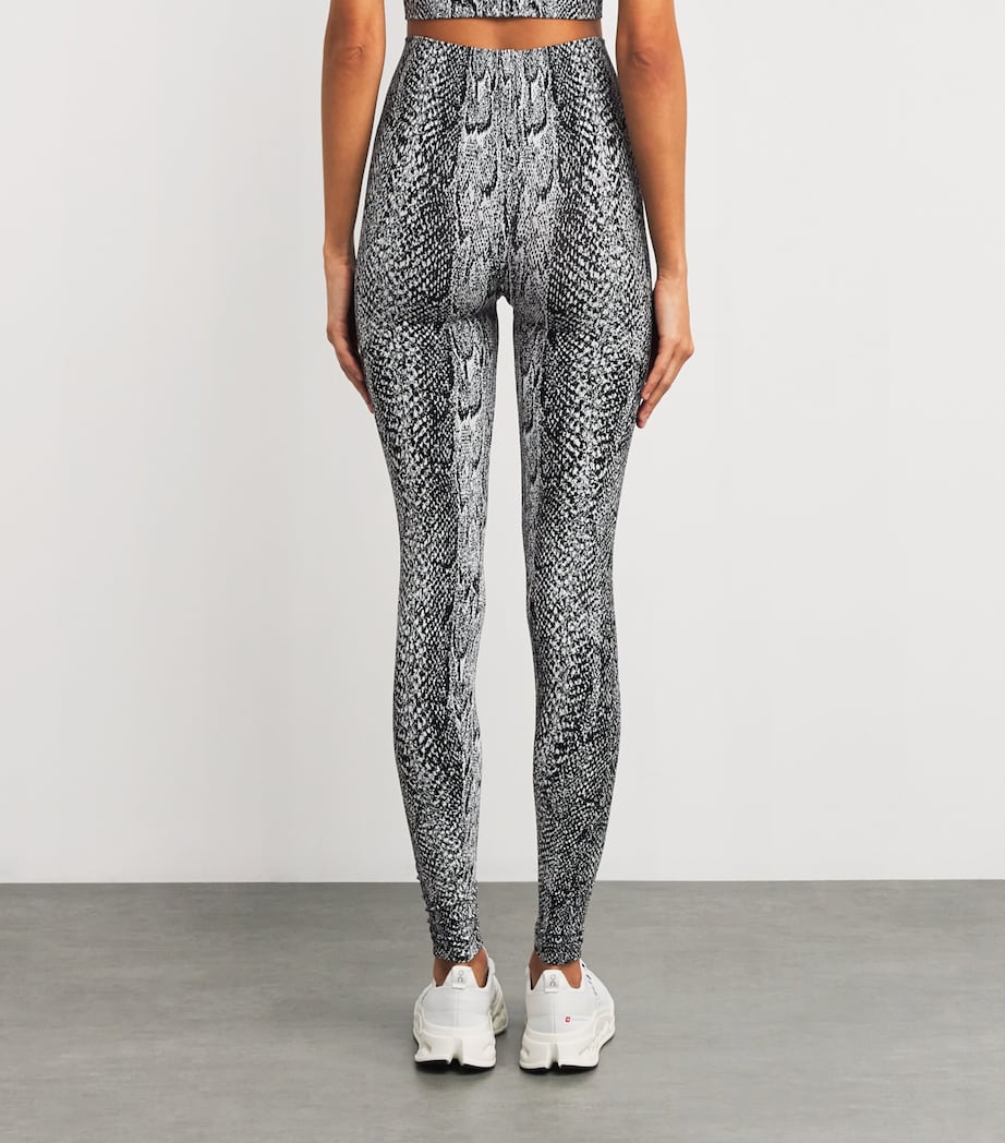 Seamless Python-Print Leggings