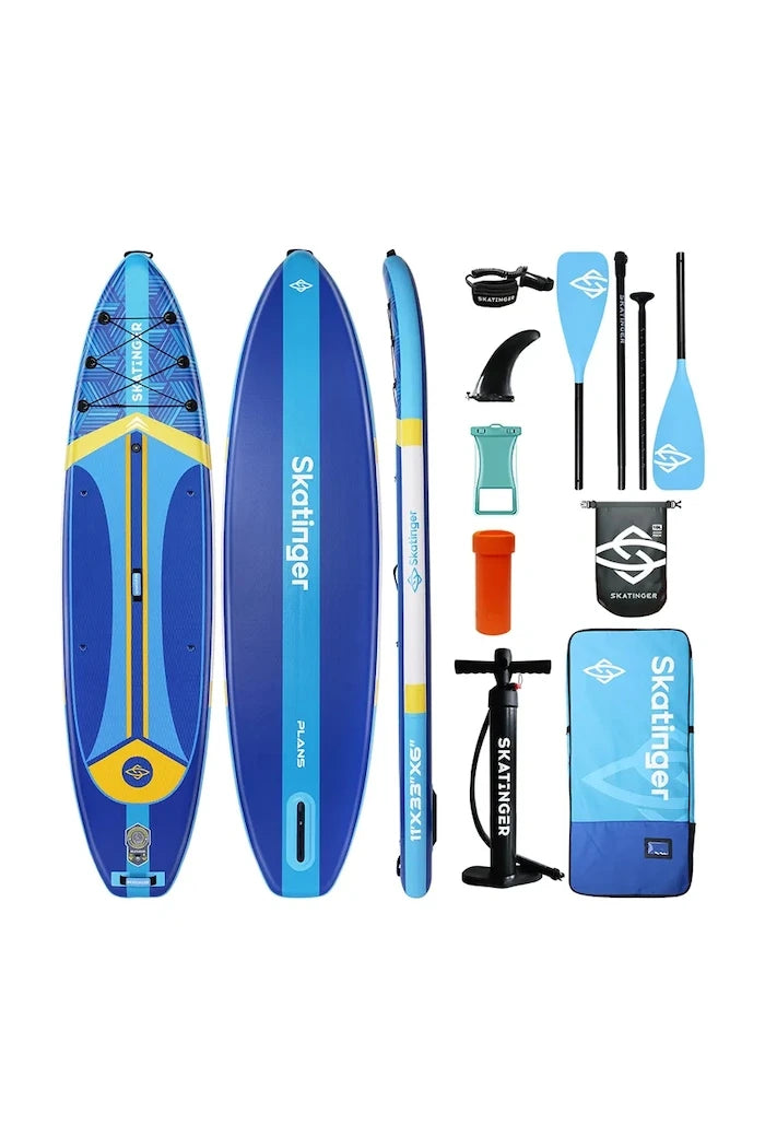 Skatinger yüzme tahtası 335x84x15 cm (11')