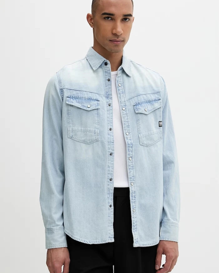 G-Star Dakota slim erkek denim gömlek