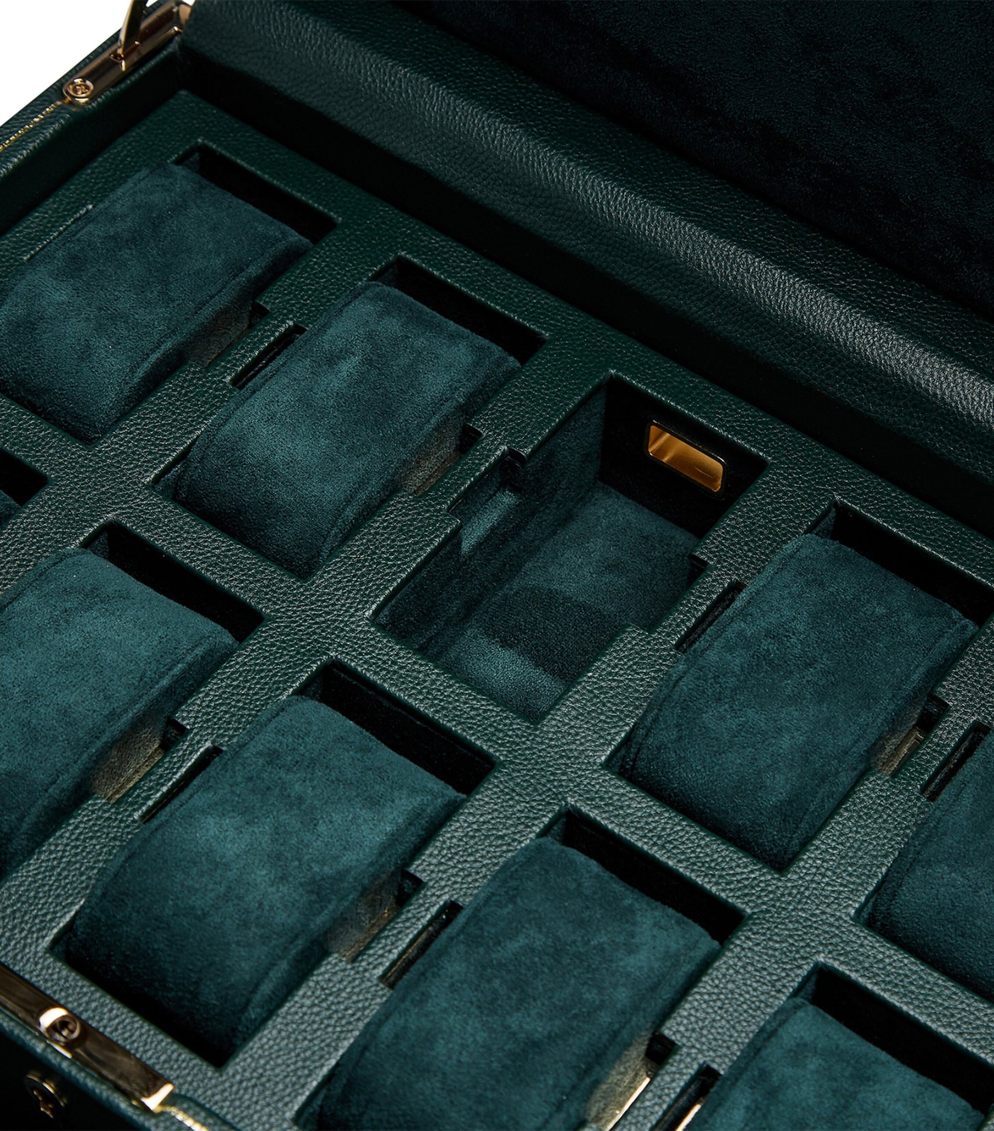 Vegan Leather 10-Piece Watch Box