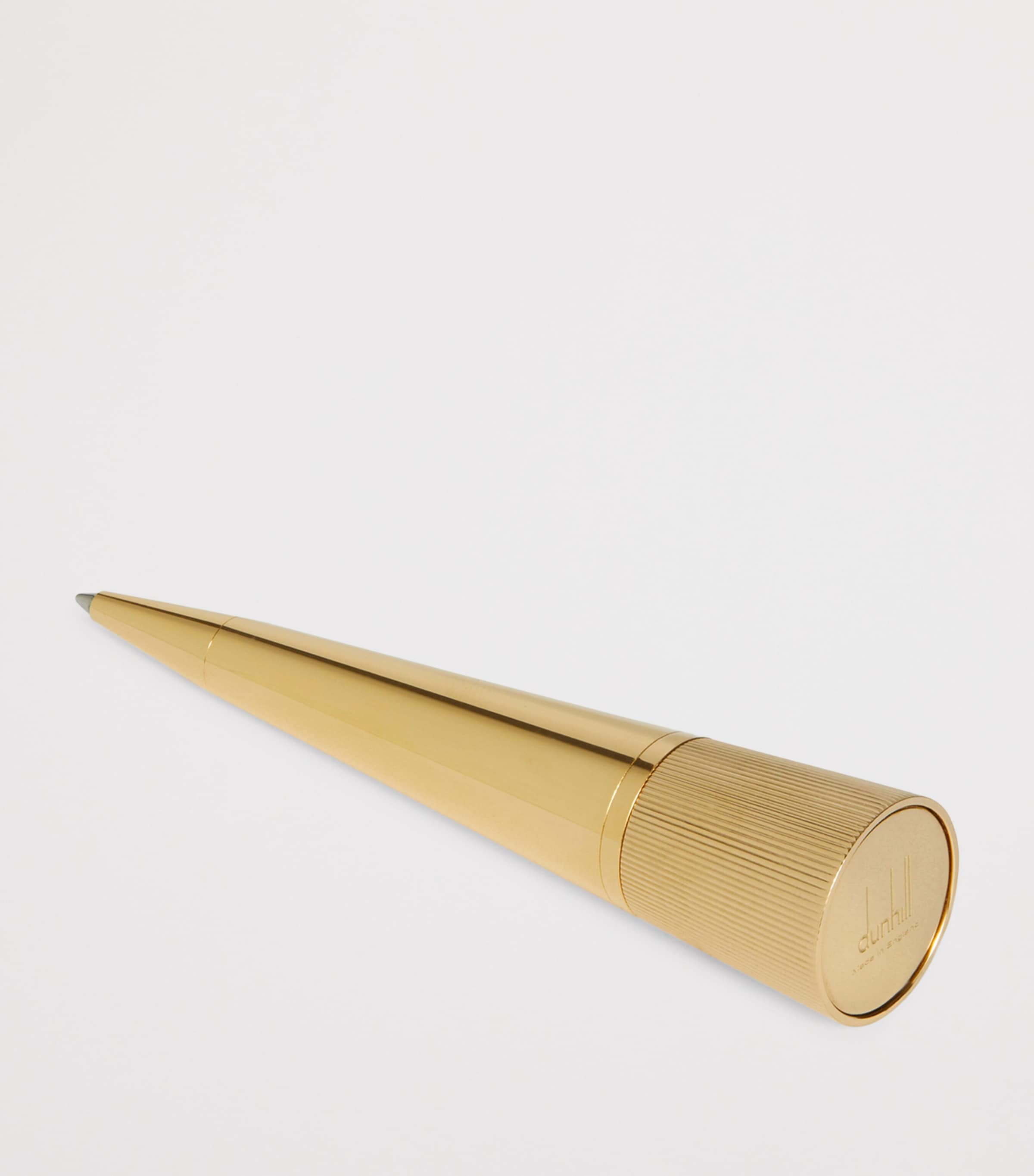 Dunhill Gold-Plated Brass Conical Pen