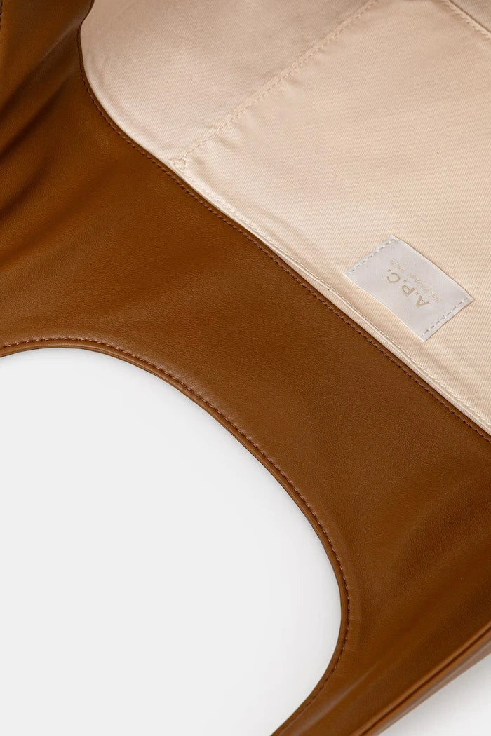 A.P.C. suni deri tote ninon çanta