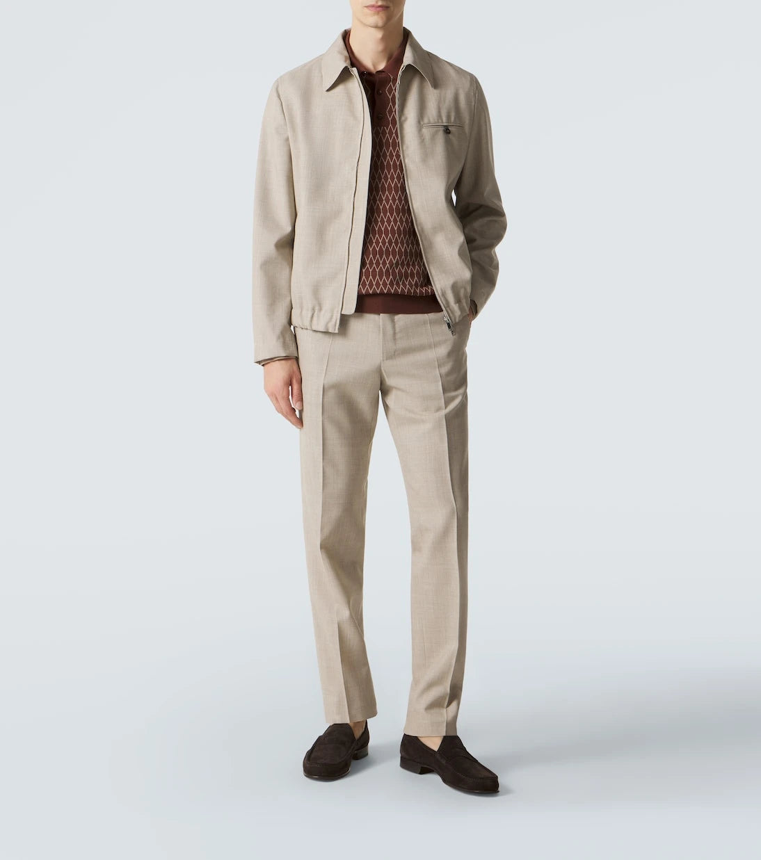 Slowear - Virgin wool slim pants