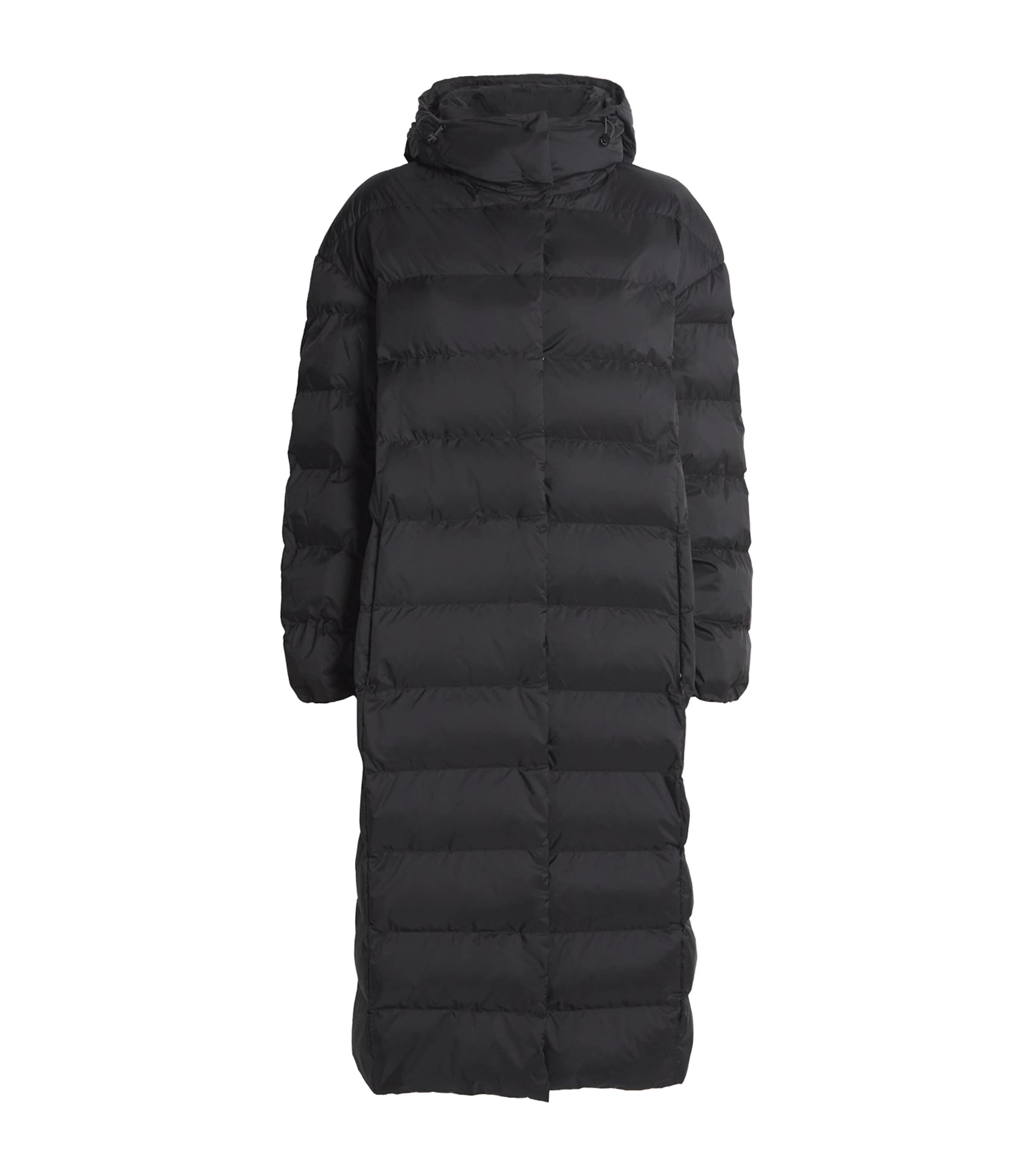 Black Quilted Carioca Puffer Coat