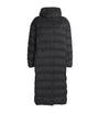 Black Quilted Carioca Puffer Coat