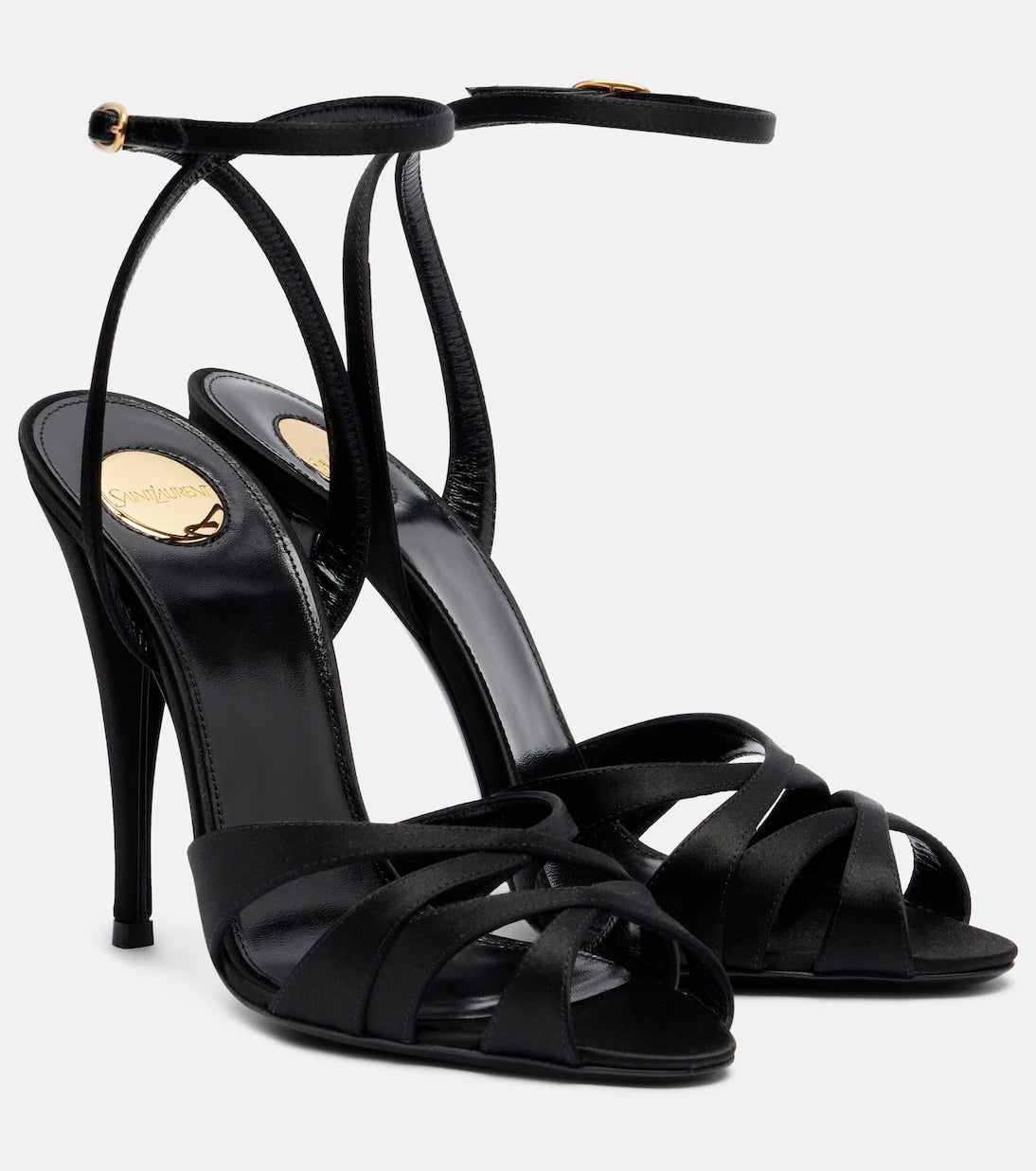 Saint Laurent - Satin sandals