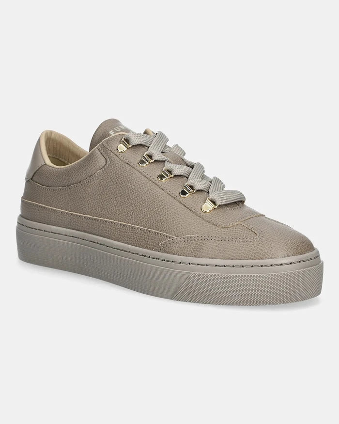 Кожени маратонки Furla Enjoy Lace-Up Sneaker