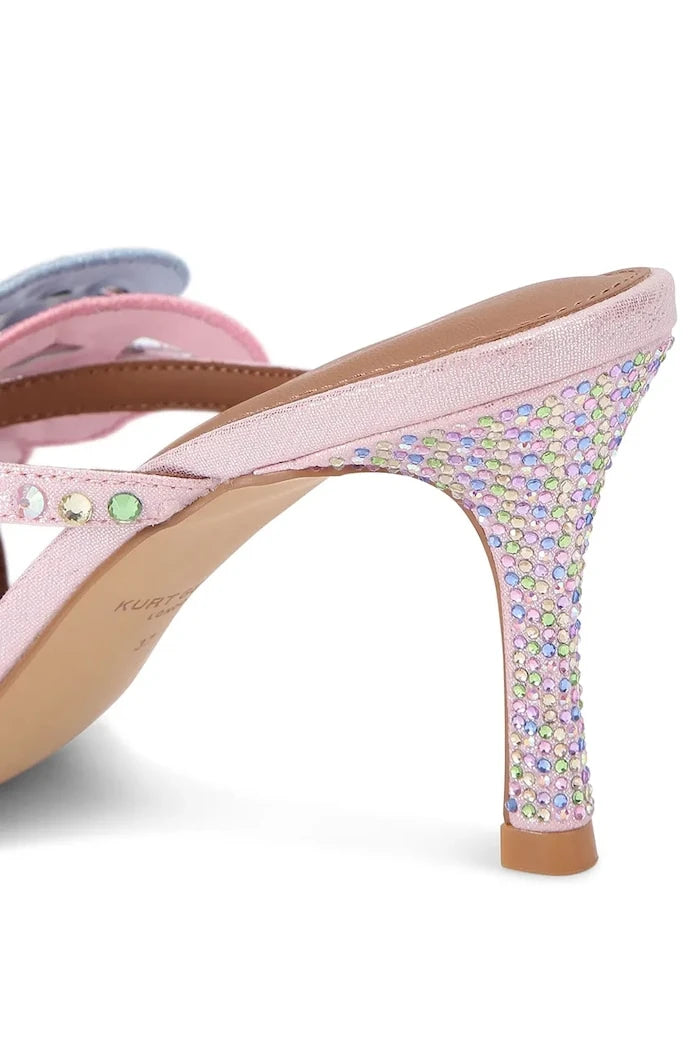 Kurt Geiger London Yüksek Topuklu Kadın Sandalet Ayakkabı Butterfly Mule Sdl
