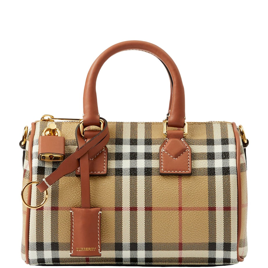 Mini Check Holdall
