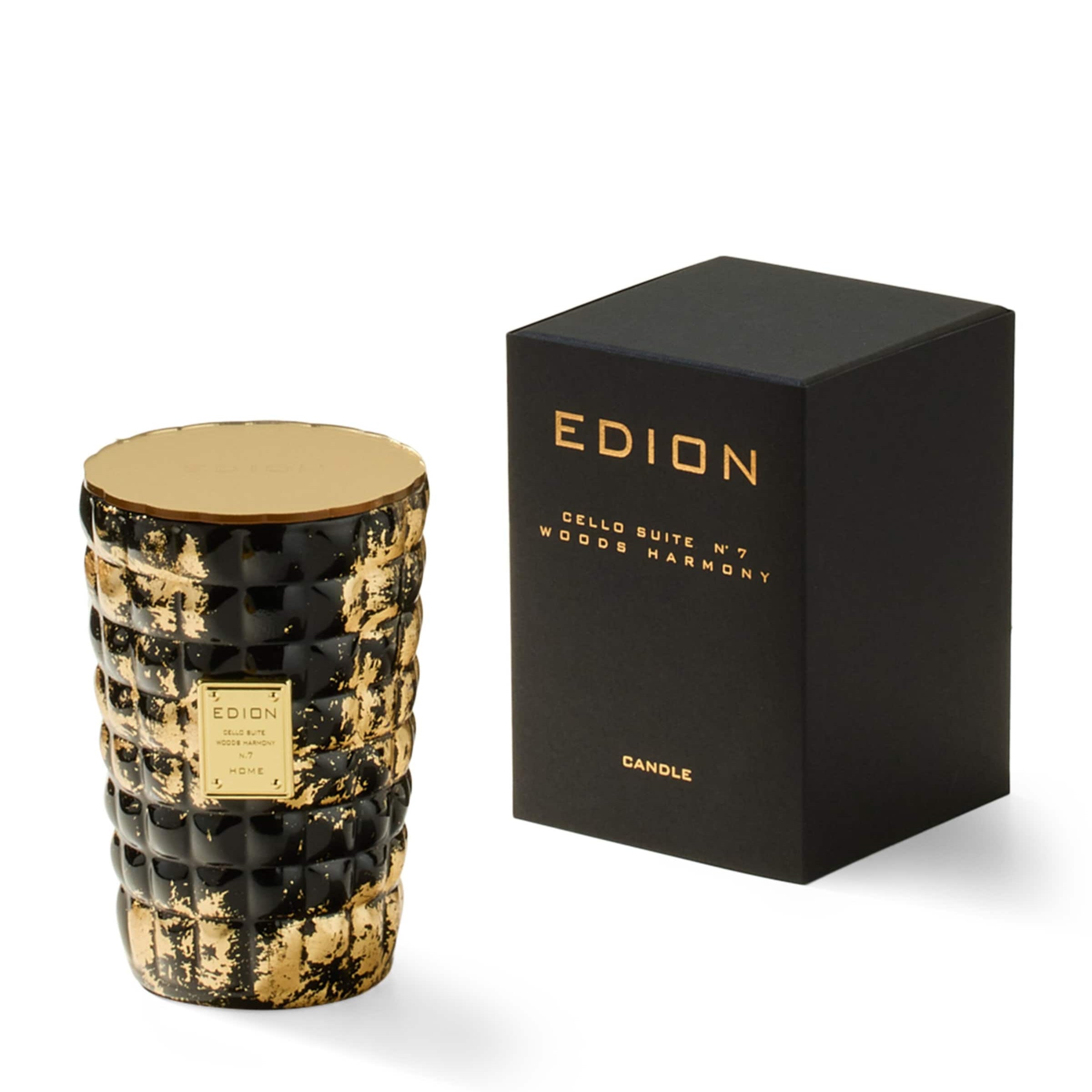EDION Cello Suite No.7 Wood Harmony Candle (500g)